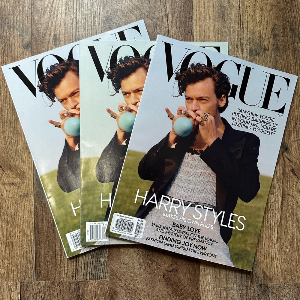 Harry Styles Vogue Cover